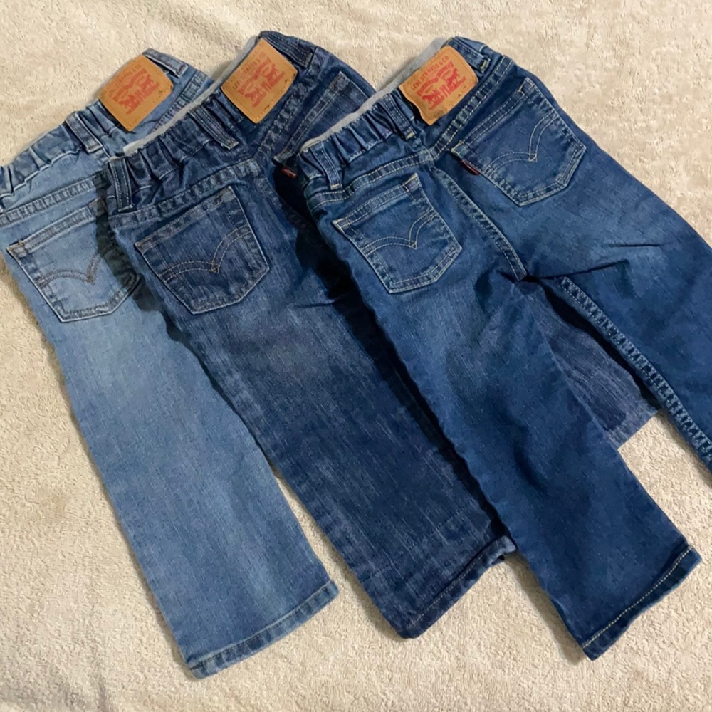 Lot of 3 Levi’s Toddler Jeans